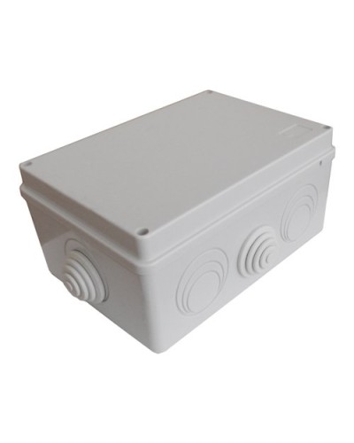 Коробка JBS210 210х150х100, 8 вых., 24P (0,15...2,5мм²) серая (43636HF-GR). Коробка монтажная, огнестойкая, без галогена. Экопласт в Комсомольске-на-Амуре
