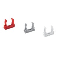 Ecoplast клипса для аспирационной системы D25, АБС, красный (50 шт) (49725-50). Клипса для аспирационной системы. Экопласт