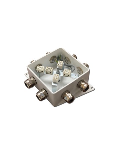 КМ-О (10к)-IP66-120х120, два ввода: Коробка монтажная огнестойкая в Комсомольске-на-Амуре