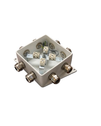 КМ-О (8к)-IP66-120х120, два ввода: Коробка монтажная огнестойкая в Комсомольске-на-Амуре