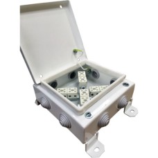 КМ-О (12к*10,0)-IP55-1212, 8 вводов: Коробка монтажная огнестойкая