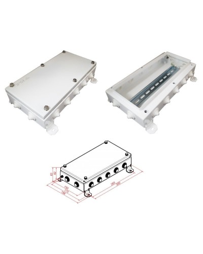 КМ IP55-1530. Коробка монтажная электротехническая. Гефест в Комсомольске-на-Амуре