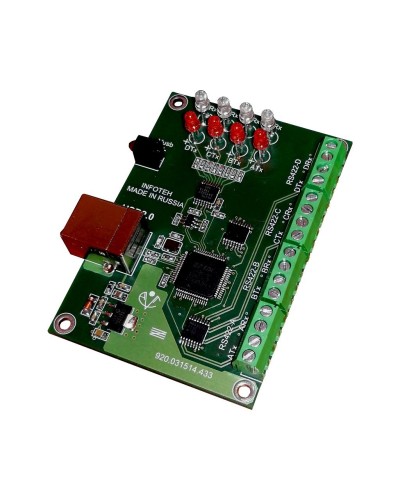 AVT-USB/4RS422. Промышленный преобразователь USB в RS-422. Инфотех в Комсомольске-на-Амуре