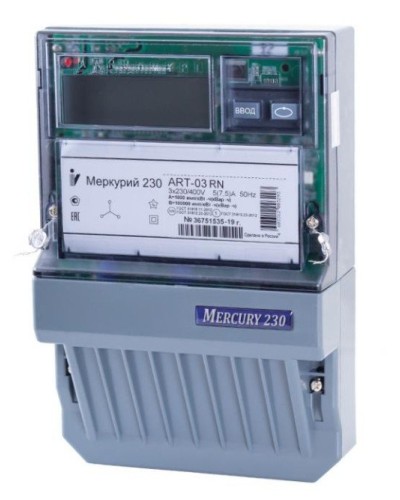 Меркурий 230 ART-01 PQRSIN 3ф 5-60А 1.0/2.0 класс точности, многотарифный (М0000051910). Счетчик электроэнергии. Инкотекс в Комсомольске-на-Амуре