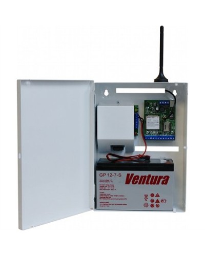 SR103-2GSM-SBK25-W Ретро (SR103-2GSM BK-7W) под АКБ 7Ач, цвет белый. Конвертор протоколов. Проксима в Комсомольске-на-Амуре