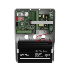 Mega v.5 LTE в корпусе (под АКБ 1,2-7 Ач с БРП 12V 2,5А). Панель охранная радиоканальная. Ритм