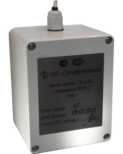 ZB-5-QC с DRTB-2 исп.01. Монтажная зонная коробка. Спецавтоматика, Москва в Комсомольске-на-Амуре