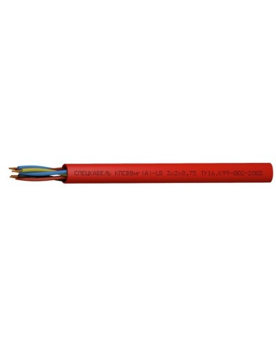 КПСВВнг(А)-LS 4х2х1,5 (Спецкабель). Кабель симметричный для систем сигнализации и управления, групповой прокладки, с пониженным дымо- и газовыделением. Спецкабель в Комсомольске-на-Амуре