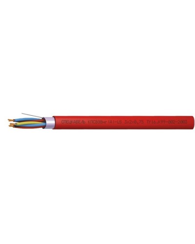 КПСВЭВнг(А)-LS 5х2х0,5 (Спецкабель). Кабель симметричный для систем сигнализации и управления, групповой прокладки, с пониженным дымо- и газовыделением. Спецкабель в Комсомольске-на-Амуре