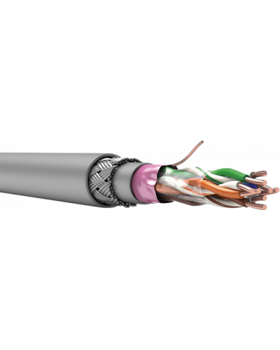 TechnoLAN F/UTP SWA PS Cat 5e ZH нг(A)-HF 2x2x0,52. Кабель «витая пара» (LAN) для структурированных систем связи. СПКБ-Техно в Комсомольске-на-Амуре