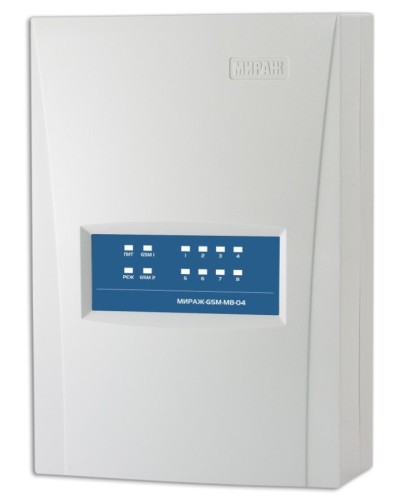Мираж-GSM-M8-04. Устройство оконечное объектовое приемно-контрольное c GSM коммуникатором. Стелс НПП в Комсомольске-на-Амуре