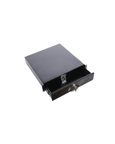 ТСВ-Д-2U.450-9005. Полка (ящик) для документации 2U. ЦМО в Комсомольске-на-Амуре