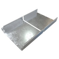 Лоток неперфорированный Сендземира 1,0мм 400х80х3000 (LN400803000101). Лоток неперфорированный. ВМК